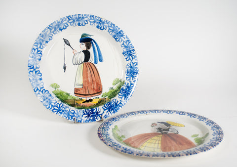Decorated Majolica Dishes